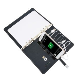 Wireless-Charging Notebook with In-Built Power Bank